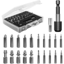 Damaged Screw Extractor Set,22 Pcs Stripped Screw Extractor Kit, Hss Broken Screw Remover Set With Walkbee  SZRH A-F