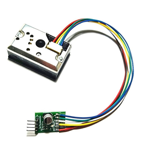 PM2.5 Sensor Microcontroller Solid Particle Pollutant GP2Y1010AU0F Air Quality