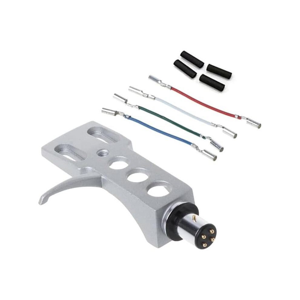 Lp Cartridge Turntable Phono Headshell Mount With Wires Replacement For Technics Sl1200 Sl1210 Mk2 U3f9 4713105564471