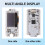 LORA32-V3 Compatible with for  Development Boards SX1262 ESP32-S3 Node WIFI Meshtastic Supported for 433-510Mhz 9