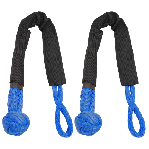 2x 38000Lbs Soft Shackle Recovery Rope