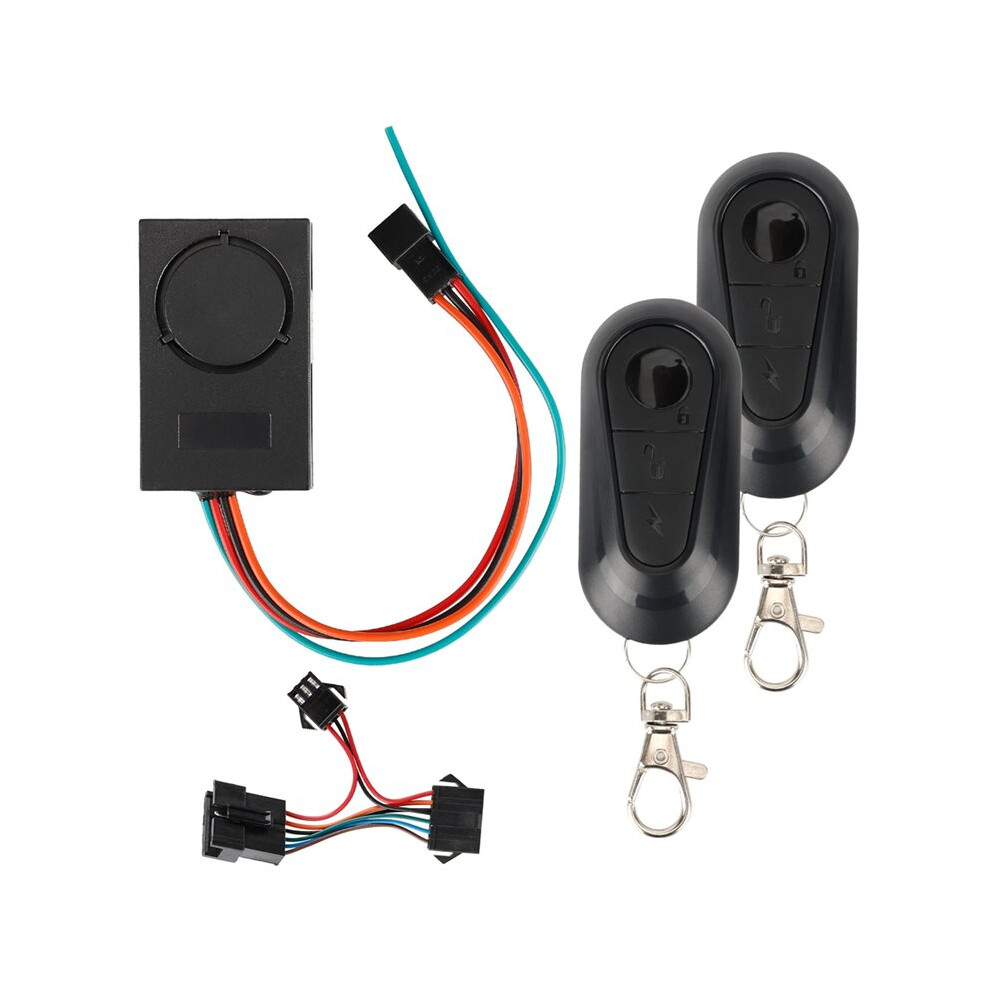 36Â72V Anti Theft Bike Alarm Electric Scooter Wireless Anti-Theft Alarm With Remote Control 6032427016566