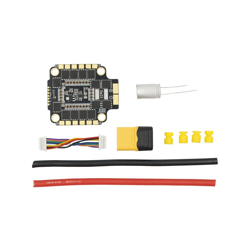 Photos - Other Electrical Equipment Zandona FC435 Flight Controller ESC62A 4 In1 AM32 ESC Stacks for RC FPV Racer Drone ESC62A 