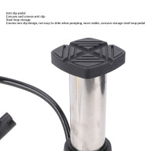 Black Foot Pump with Tyre Gauge