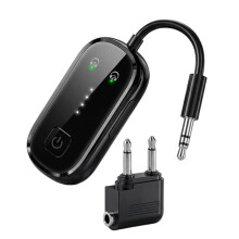 5.4 AUX Audio Transmitter Receiver 2 in 1 Wireless Adapter with Mic 3.5mm HiFi Stereo Music