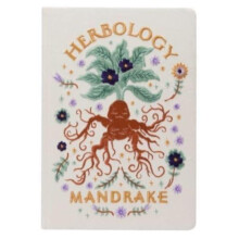 Harry Potter Mandrake Embroidered Journal by Insight Editions Hardcove