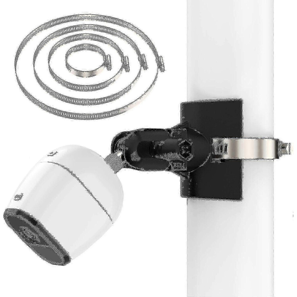 Universal Mast Mount For Arlo Pro 4 Arlo Pro 3 Arlo Pro 2 Eufycam 2C Eufycam 1 And 2 Eufycam E Arlo Ultra Ultra 2 Surveillance Camera (White- 1 Pack)_ 6900003534165