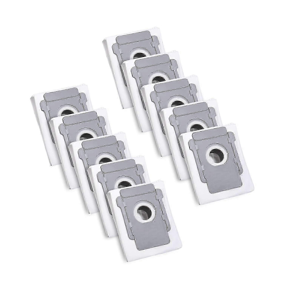 10 Vacuum Cleaner Bags For Irobot Roomba I7 I7+ I3 I3+ I4 I4+ I6 I6+ J7 J7+ I8 I8+S9 S9+ E5 E6 E7 Clean Base, Accessory Szrh A-S 6900003543808