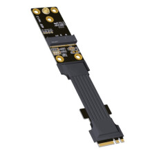 ADT-Link M.2 Key A.E. WiFi Card Extension Cable PCI-E 4.0 X1 Flexible Riser
