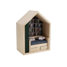 200 Books Tiny Library Anti-Anxiety Bookshelf hwy