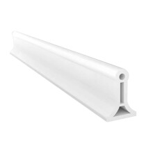 Bathroom TPE Bendable Water Retaining Strip Shower Water Barrier Highl for Separation Shower Accessories White 2M