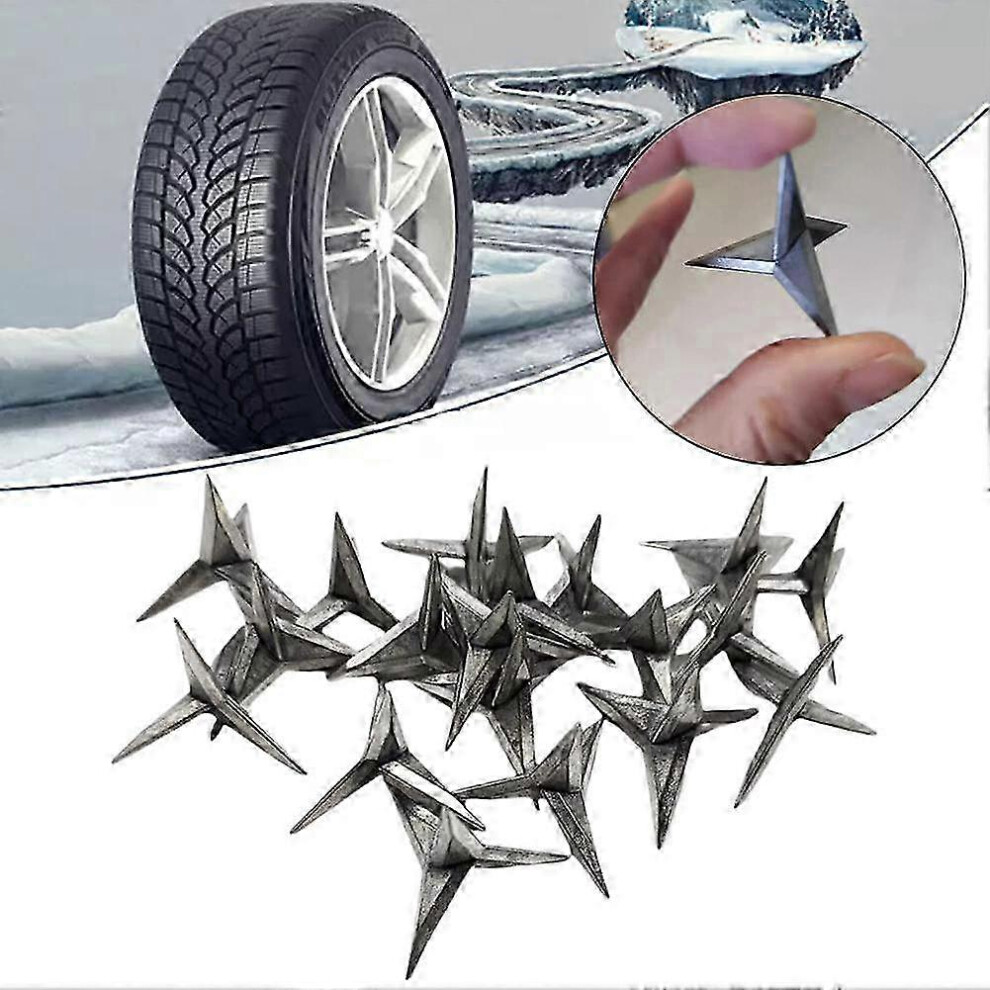 Anti-Theft Tire Repair Nails Tire Tyre Puncture Triangle Nail Car Vehicle Edition 6900003541965