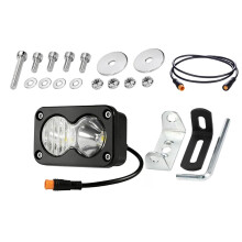Adjustable Mounting Off Roading Bicycles Light 1.5A-White