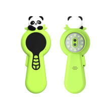 Kid Pocket Microscope 1.5 Inch IPS Screen Digital Magnifying Glass Microscope Outdoor for Children Educational Gifts A