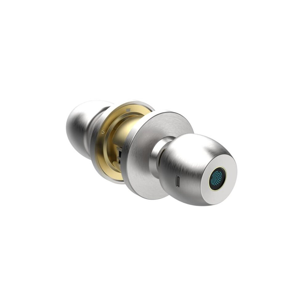 Photos - Other for Mobile Zandona Tuya Fingerprint Safe Electronic Lock Door Handle Stainless Steel Round Door Knob Rotation Lock Doorknob Lock