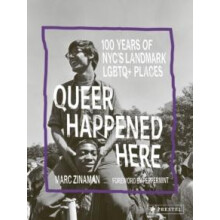 Queer Happened Here by Marc Zinaman Hardcover Book