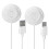2-Pack 12mm Rose Charger Magnetic Replacement Cable with USB-A & USB-C 1