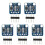 5PCS VEML7700 Ambient Light Sensor Module 16-Bit I2C 0-120klux for  Raspberry Pi Auto Brightness 1