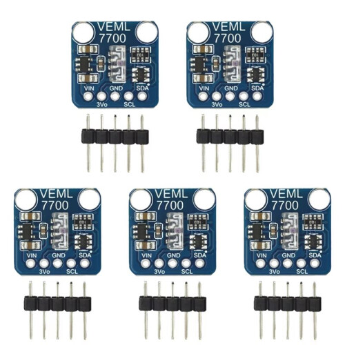 5PCS VEML7700 Ambient Light Sensor Module 16-Bit I2C 0-120klux for  Raspberry Pi Auto Brightness