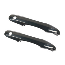 Car Door Handle Replacement Pair For Small Vehicles-gloss black