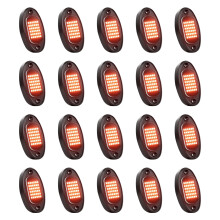 Energy Efficient 36 LED Vehicle Underglow Chassis Light For-Red