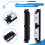 Patch Panel 12Port CAT5e 10G Support 1U Network Patch Panel UTP 19inch Wallmount or Rackmount Punch Down Block for CAT5e 6
