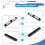 Patch Panel 12Port CAT5e 10G Support 1U Network Patch Panel UTP 19inch Wallmount or Rackmount Punch Down Block for CAT5e 7