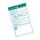 Double Sided Oil Maintenance Cards Featuring Checklist-Green 1
