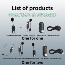 2 in 1 Wireless Headset Microphone Voice Amplifier for Teachers, Lecturers, and Tour Guides Universal Public Speaker C