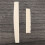 6 Ponticelli ponte + sella + ponte ponte Bone / Bone chitarra acustica bianca 3