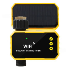 Solar WiFi Sprinkler Timer Zdalne Sterowanie Aplikacją Automatyczne Podlewanie Artifact Garden Irrigation Controller