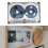 55 Minute Blank Tape Disk Double-Sided Metal Small Open Disk Blank Cassette Tape Tape Disk, D 4