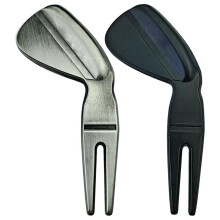 2 St Golfverktyg för Pitch Mark, Reparationsverktyg för Divorcer i , Bärbara Verktyg för Reparation Av Minigolf Pitch Mark