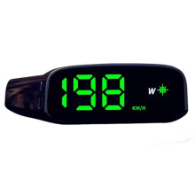 Solar HUD - Display Overspeed Alarm Automatic  Car Speedometer No Need for Wiring No Installation Universal