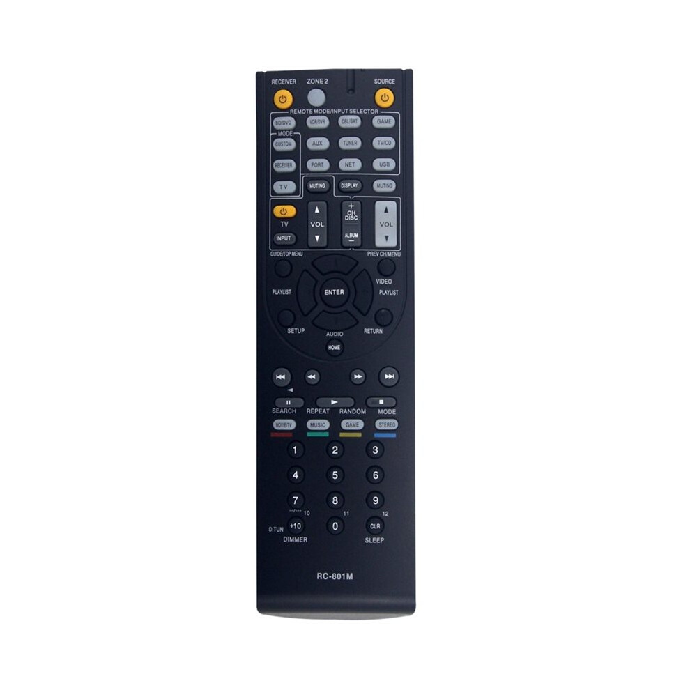Replace Rc-801M Remote For Av Receiver Ht-R690 Tx-Nr509 Ht-R648 Ht-R990 Ht-S7400 Ht-S8400 Ht-S9400 Ht-S9400thx 6033566121661