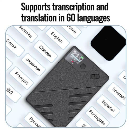 128 GB KI-Sprachrekorder ChatGPT Intelligenter Audiorekorder 1