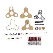 LED-Farbenrotationsset, Atmosphärenset, Gyro-Leuchteffekt, Mikrocontroller, DIY-Elektronik-Lötset, Schweißübungsset A