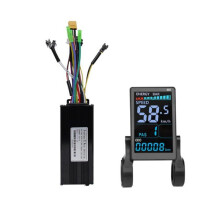 M5 Misuratore di Display LCD A Colori per Bici Elettrica 36V 48V/30A 12 Tubi Regolatore di Onda Sinusoidale Pannello LCD per Scooter Elettrico per