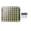 8X8 LED Matrix Module HT16K33 I2C Interface LED Dot Matrix Module Support Expansion Connection LED Electronic Screen B 1