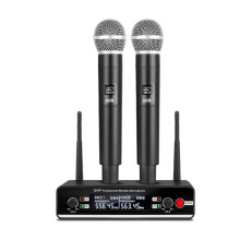 One-to-Two Wireless Microphone,Professional Handheld Microphone , for Home Meetings, Singing, and Performances