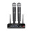 One-to-Two Wireless Microphone,Professional Handheld Microphone , for Home Meetings, Singing, and Performances 1