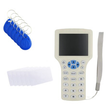 RFID NFC IC-Kartenleser und -Schreiber 125 KHz 13,56 MHz Kartenduplikator Verschlüsselung Key Kopierer Zutrittskontrollkartenprogrammierer