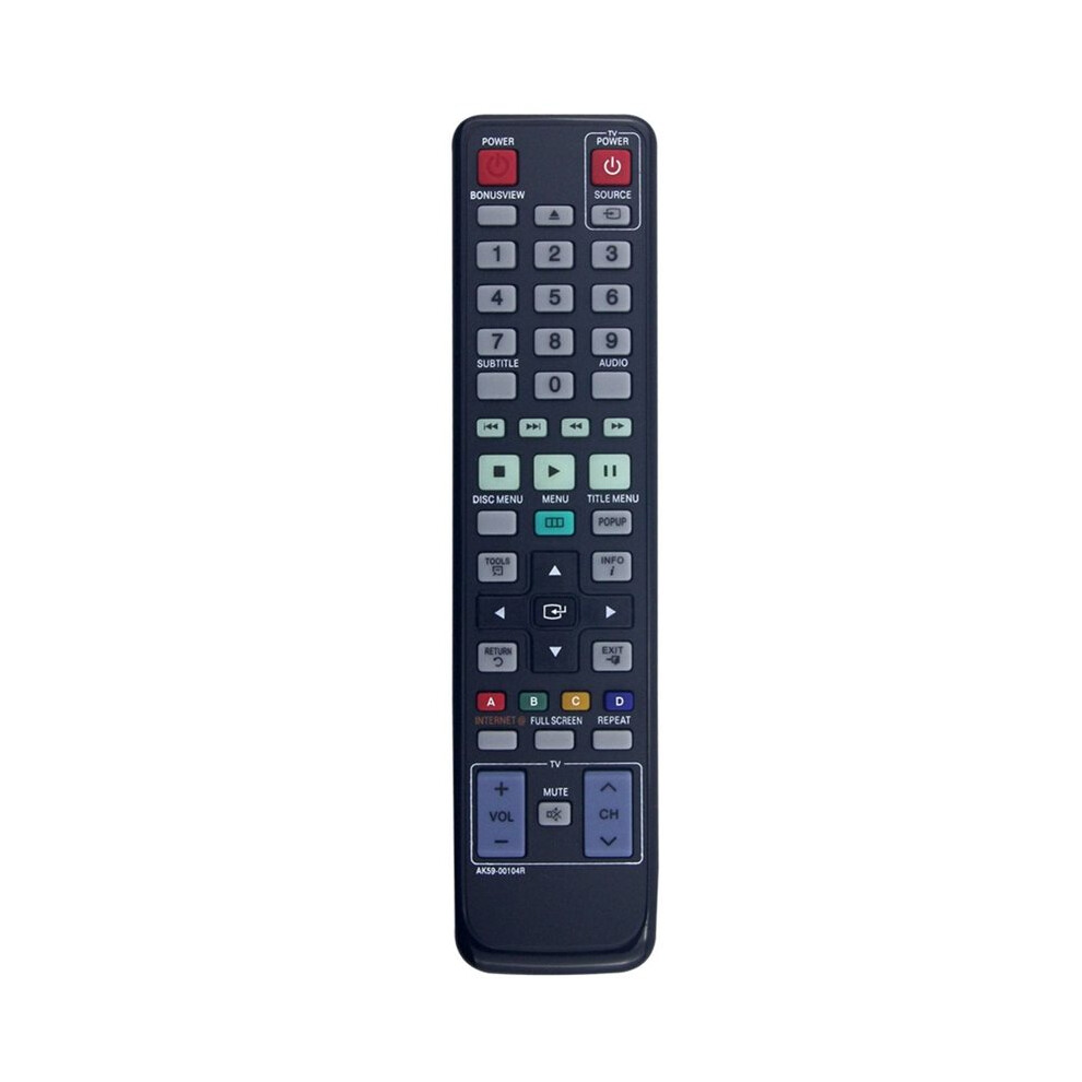 Ak59-00104R Replace Remote For Blu-Ray Dvd Player Bd-C5300 Bd-D5490 Bd-C5500c Bd-D5700 Bd-C6500 Bd-C5900 Bdc6900 4713617391657