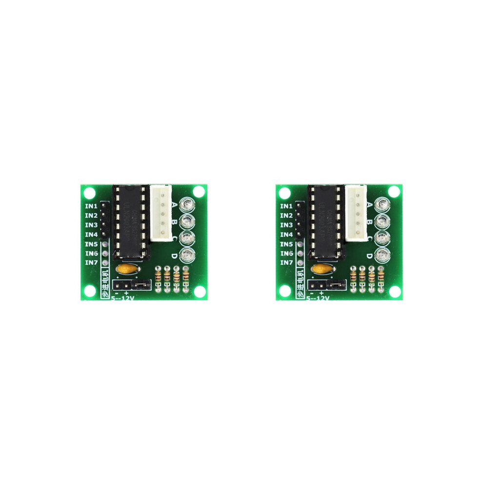 2X Uln2003 Drive Board Stepper Motor Drive Board Test Board For 5V 4-Phase 28Byj-48 Gear Step Stepper Motor 6032664193778