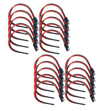 20pcs 30cm Power Cable for PRO5100 GM300 M120 SM50 SM120 GM338 GM950 and So