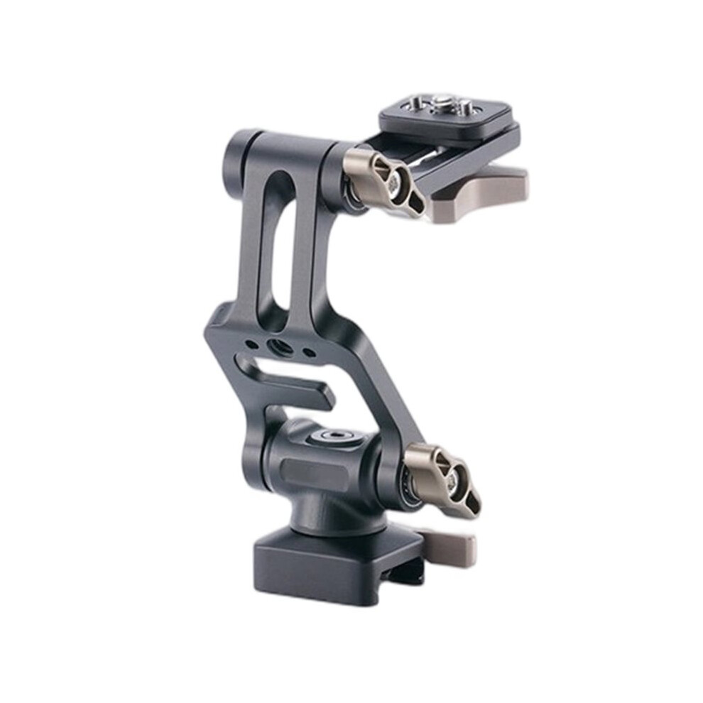 Monitor Mount With Nato Rail Adjustable Tilt Dampening Universal 1/4''-20 Mount For -Camera Field Monitors 6032985039410