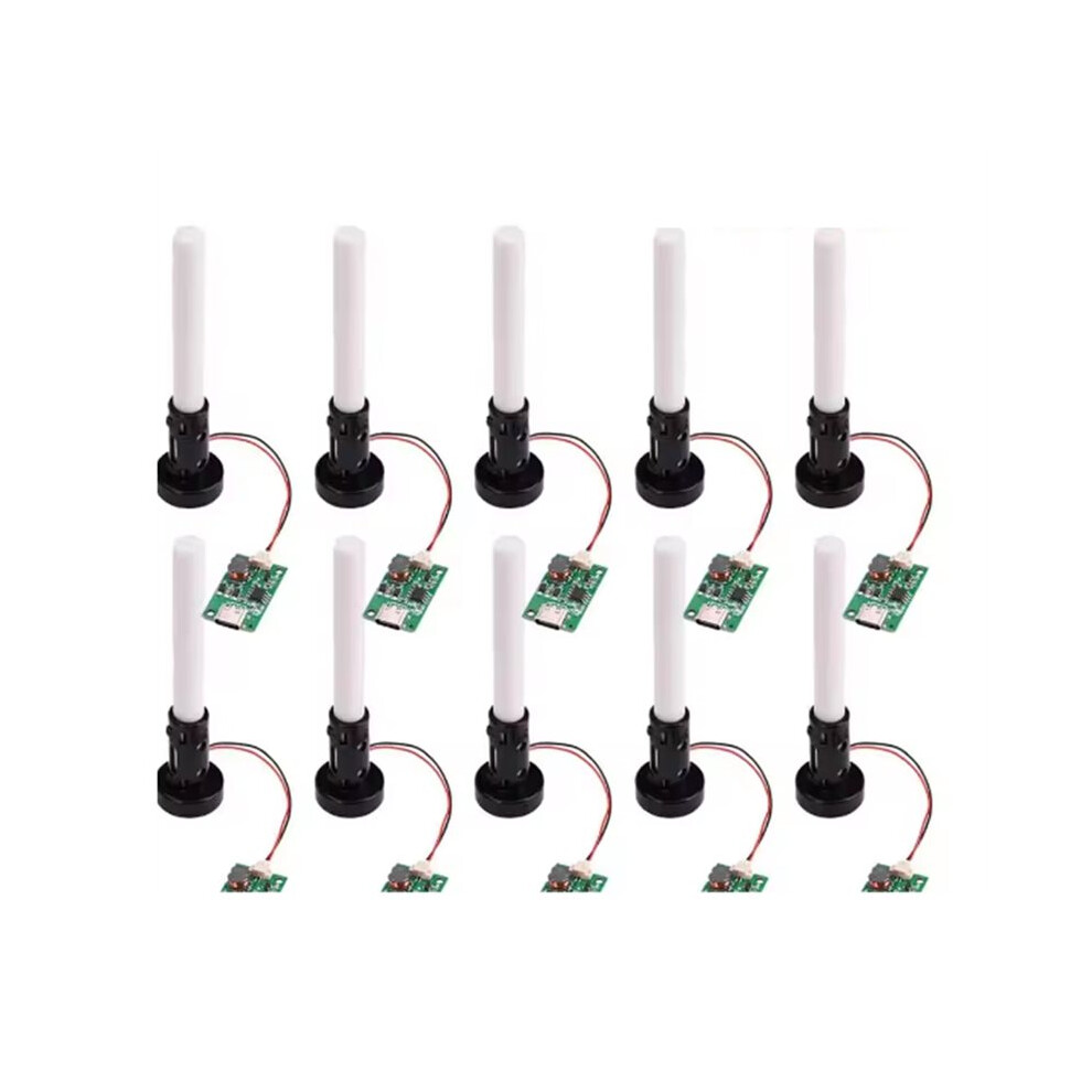 10Pcs Dc5v Ultrasonic Nebulizer Humidifier Nebulizer Driver Module Humidifier Diy Kit Type-C With Atomizer Sheet 6033536025692