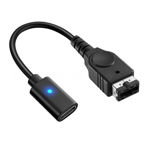 USB C Charging Cable for   SP Game Boy Advance with LED Indicator Light Game Console Power Supply Cord 1