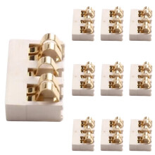 10x Power Shrapnel Battery Contact Plate Pole for XiR P8268 P8200 P6600i XPR6300 XPR6500 XPR6550 Two Way Radio