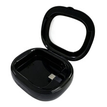 Ladecase für Ring Gen 4 & 3, Tragbares Reiseladegerät für Ring Gen 4 & 3, Schwarz